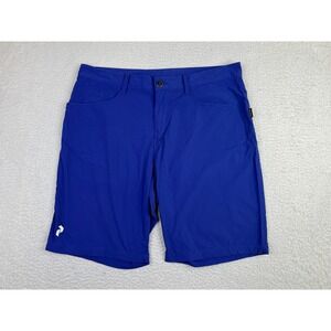Peak Performance Accendo Shorts Mens Large Blue‎ Athletic Hiking G51708005 10in
